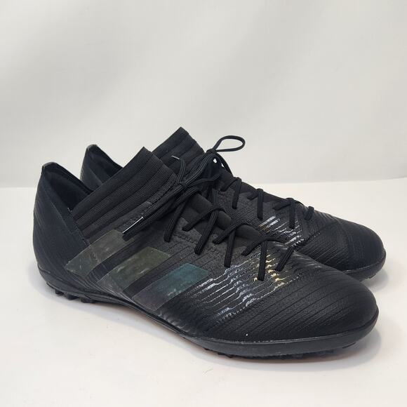 Adidas Men Nemeziz Tango 17.3 TF Soccer Cleats Size 13 Black Multi Low Top - Picture 1 of 9